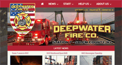 Desktop Screenshot of deepwaterfd.org